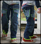 Neon-Jeans