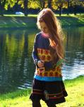 *Antonia* Langarmshirt ganz herbstlich...