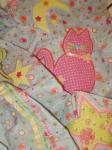 Katze Mond und Sterne Detail
