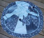Twirlykleid in blau