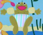 Frosch sitzend