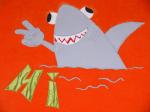 der freche Hai - Detail