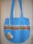 Unsere riesige Badetasche hat uns im Urlaub