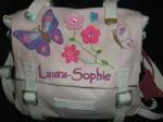 und hier eine meiner bestickten Taschen...