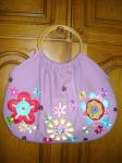 Summer bag with embroiderys
