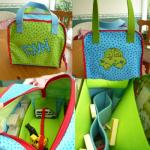 Eine Spielzeugtasche