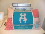 patch mit liebe - kissen
