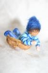 Schlittenkinder aus der Nhe