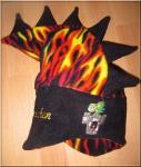 Feuer Drachen Mtze...Multi Mtzen Schnitt