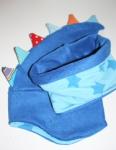 einmal in blau mit bunt....