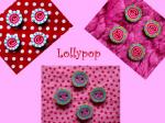 Lollypop-Knpfe aus Fimo