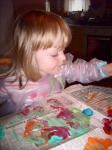 Wir haben gerade gemalt..