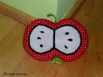 Apfel-Nadelkissen