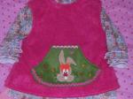 Häschen-Dress, Pullunder-Shirt-Rock... Häschen-Dress, Pullunder-Shirt-Rock...