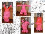 Minikollektion in pink-orange