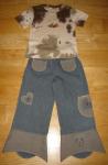 Jeans-Weeke mit Shirt