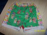 Bunte kurze Sommerhose fr Mdchen