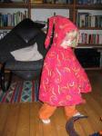 Josefine mit Poncho