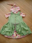Olivia mit Leinenberkleid
