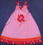Bienchen - Kleid von hinten