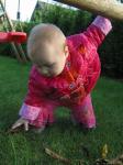 Chinajacke angezogen