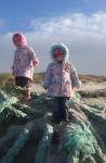 2 kleine Eskimo Mdchen