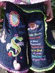Detailansicht der Hose...