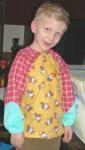 Farbenfroher Jungenpulli nach Hannah-Schnitt