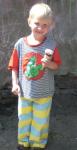 T-Shirt und Hose
