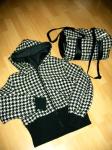 Jacke mit passender Tasche