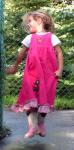 pinkes Bambi-Kleid