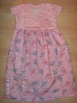 Wickelkleid mit den Ballett-Stickis