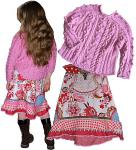 Rock mit Strickpulli