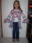Hippie Hkel Pulli von vorne