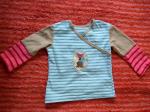 Selbstgebastelter Baby Shirt Schnitt im Antonia-Look