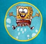 Spongebob-Schwammkopf-Shirt Detail